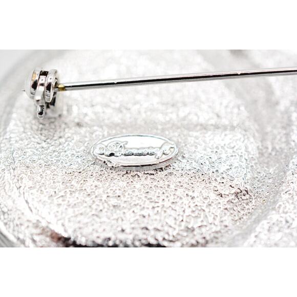 Danecraft Vintage Culinary Pin Brooch Dinnerware Plate Chef NOS Signed 80s BinA5 - Picture 11 of 12